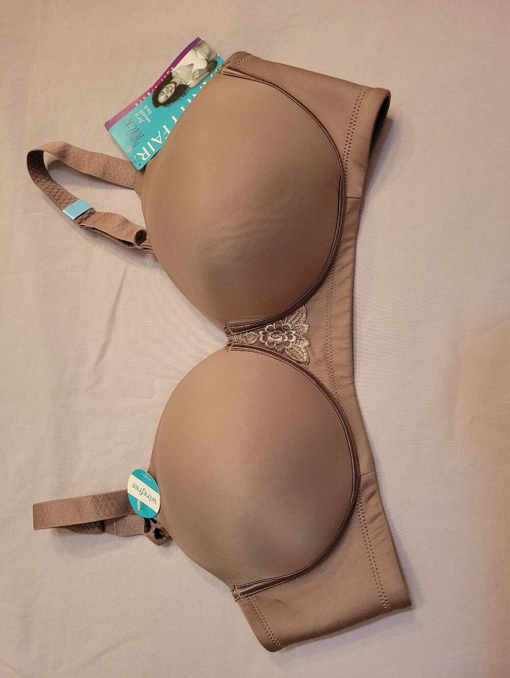 Vanity Fair Brown Wireless Comfort Bra